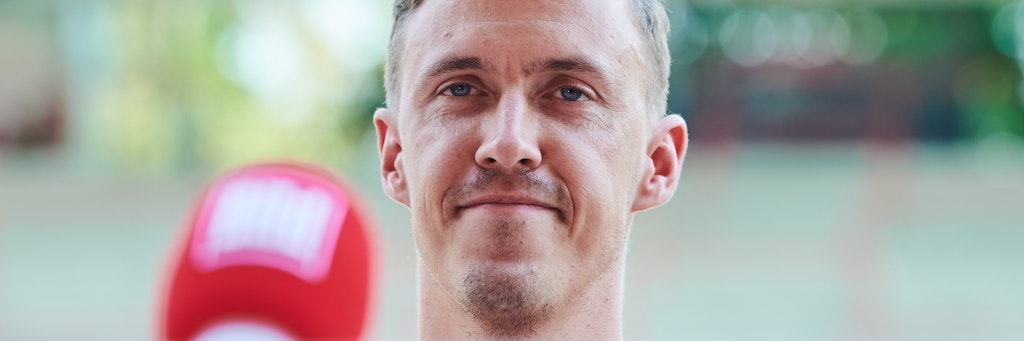 Alles geklärt, er kann loslegen: Max Kruse