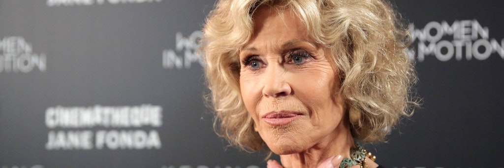 Die Schauspielerin Jane Fonda bei einem Termin in der Cinémathèque française in Paris.