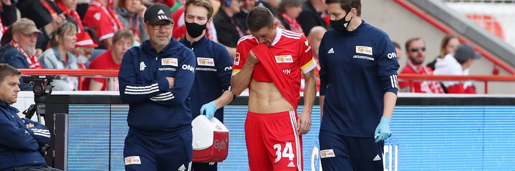 Christian Gentner musste gegen Augsburg früh mit einer Wadenverletzung aufgeben. 