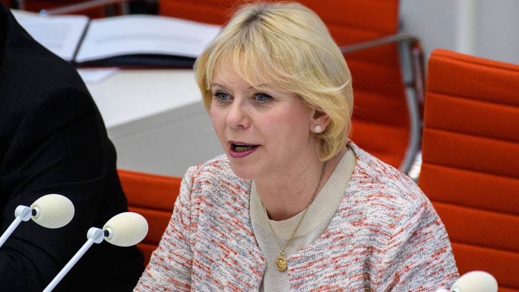 Ulrike Liedtke, Präsidentin des Landtages Brandenburg.