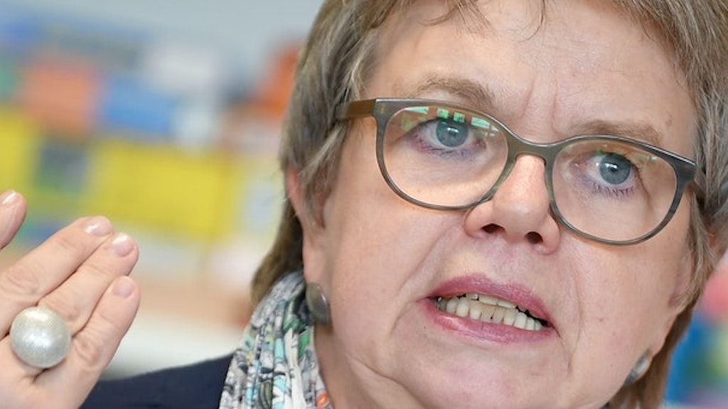 Marlis Tepe, Vorsitzende der Gewerkschaft Erziehung und Wissenschaft GEW