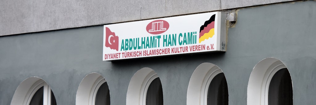 Das Gebäude der Ditib-Gemeinde in Oer-Erkenschwick in Nordrhein-Westfalen, die von einem Nachbarn wegen des Muezzin-Ruf verklagt worden ist.