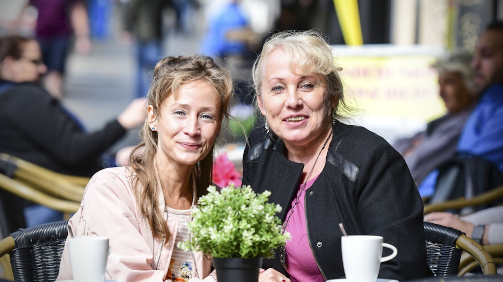 Mutter und Tochter: Eva Chalimoniuk (58) und Justyna (37) leben seit 1992 in Berlin. 