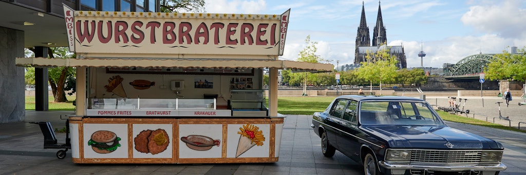 Der Kult-Imbiss „Wurstbraterei“ aus dem Kölner „Tatort“.