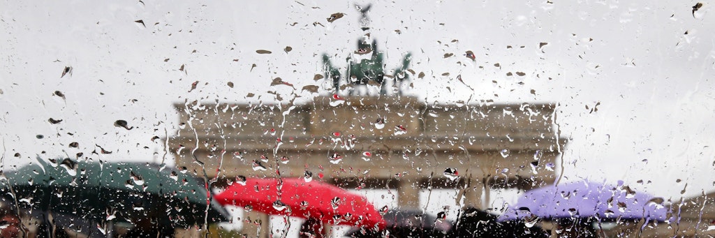 Der Sonnabend wird regnerisch in Berlin.