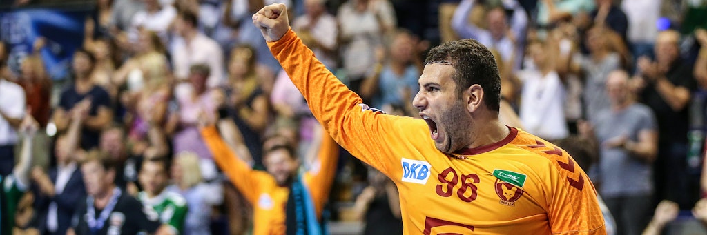 Füchse-Torwart Dejan Milosavljev wird seine Vorderleute Dienstag im EHF-Cup-Rückspiel schon wachbrüllen.