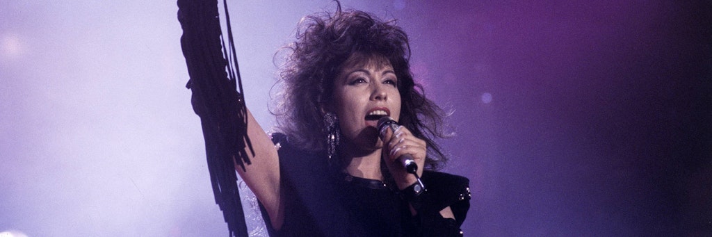 Sie eroberte die Charts mit Hits wie „Ring of Ice“ und „The Power of Love“: Jennifer Rush, hier zu sehen auf einem Foto von 1987.