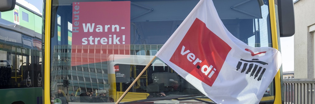 Die Gewerkschaft Verdi hatte zu einem ganztägigen Warnstreik bei der BVG aufgerufen. 