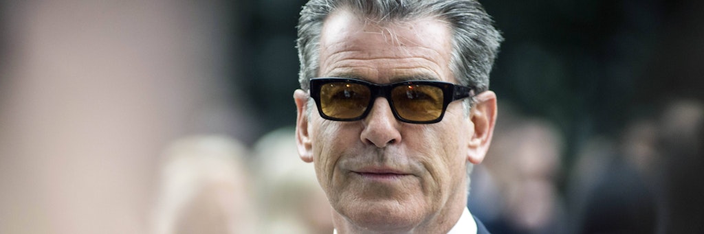 Der Schauspieler Pierce Brosnan. 