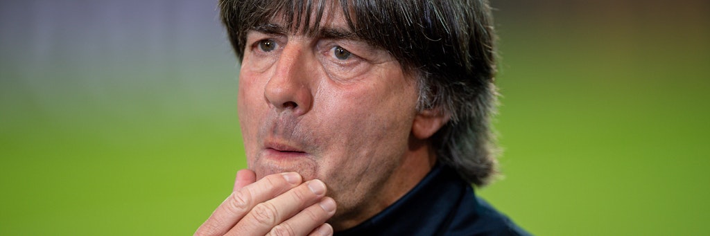 Enttäuscht über den Ausgleich: Jogi Löw. 