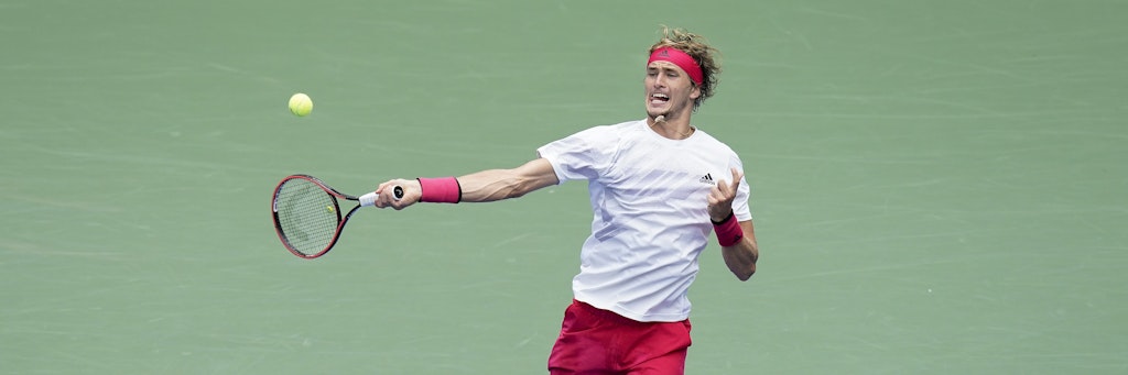 Musste nicht nur mit dem Gegner, sondenr auch mit seinen Schuhen kämpfen: Alexander Zverev, 