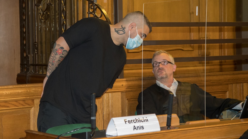 Rapper Bushido wurde im Gericht nur kurz befragt.