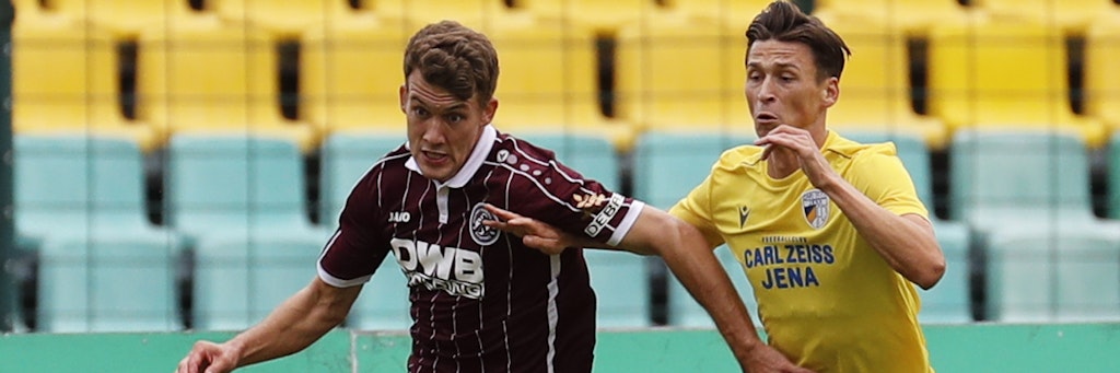 Ist derzeit beim BFC Dynamo nicht wegzudenken: Chris Reher (l.).