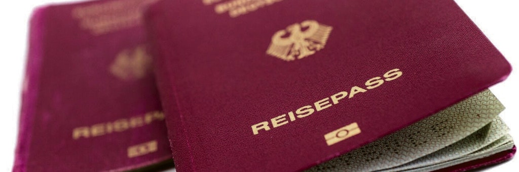 Deutscher Reisepass (Symbolbild). 
