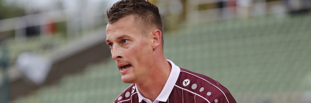 Hat jetzt endlich auch getroffen: Matthias Steinborn erzielte in Luckenwalde mit einem Hattrick seine ersten Saisontreffer für den BFC.