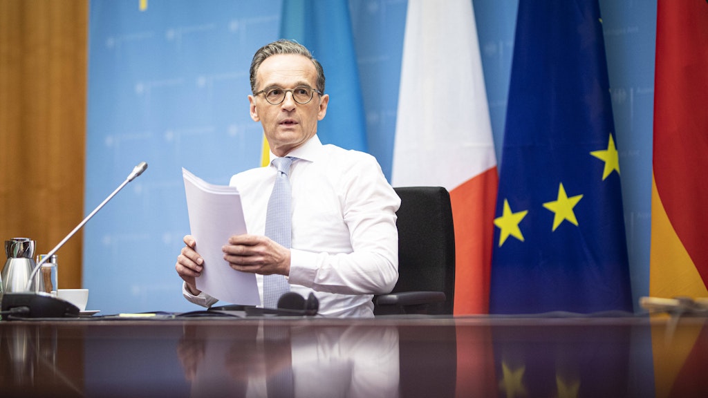 Außenminister Heiko Maas (SPD) hatte Russland offen mit einem Baustopp der Ostsee-Pipeline Nord Stream 2 gedroht. 