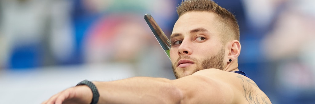 Johannes Vetter hat den Weltrekord im Visier.