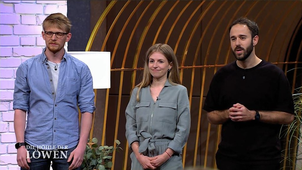 Die Berliner Marius Rackwitz, Christina Roitzheim und Selcuk Aciner