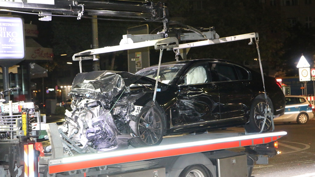 Der BMW des Rasers wurde beschlagnahmt. 