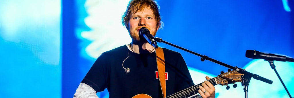 Der britische Pop-Sänger Ed Sheeran.