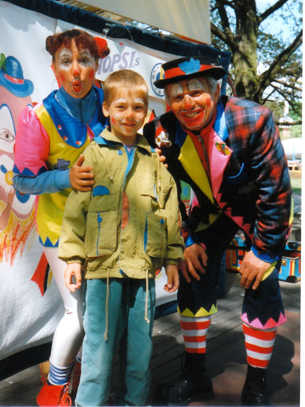 Flade war schon als Kind Spreepark-Fan, besuchte die Clowns dort regelmäßig.
