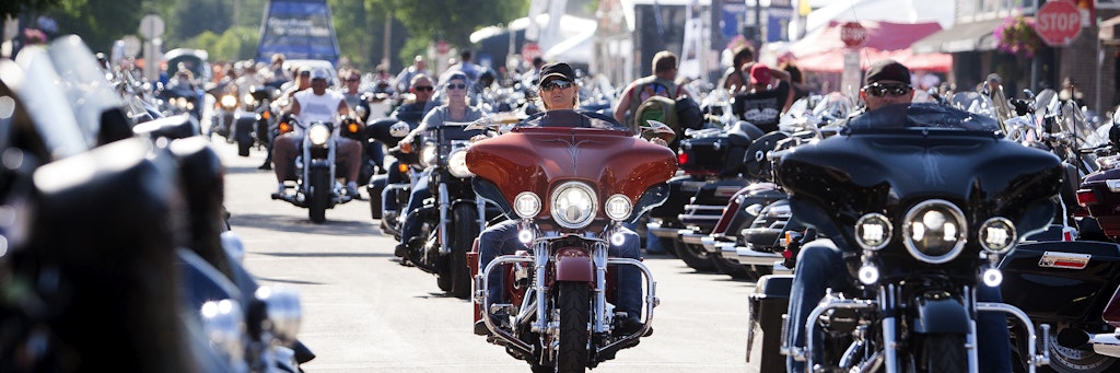 Die Biker-Rally fand im August in Sturgis statt.