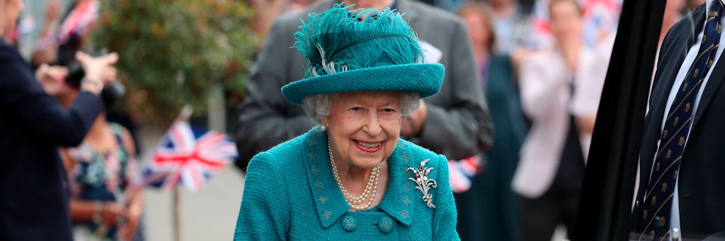 Queen Elizabeth II. bei einem Event in Manchester diese Woche. 