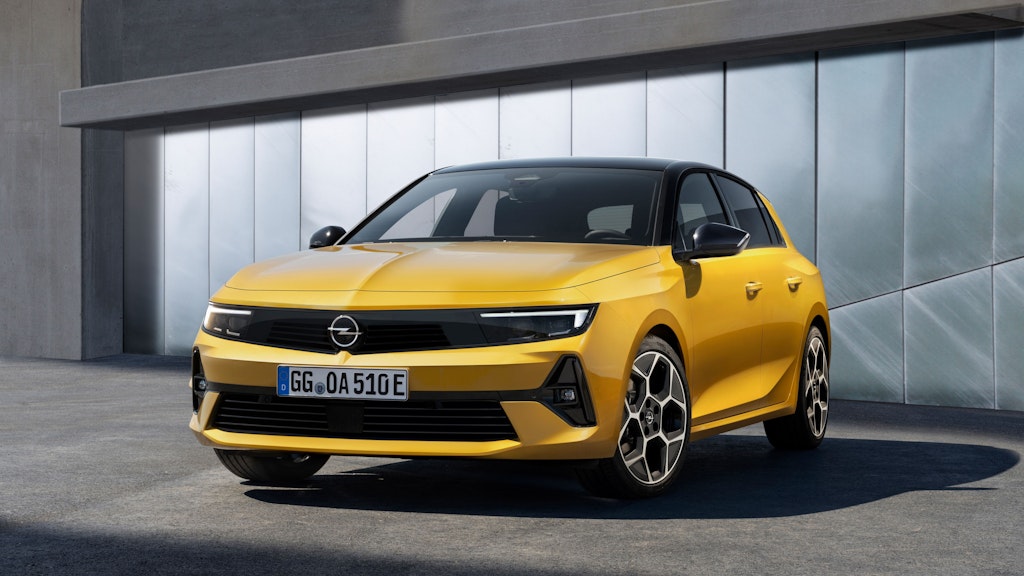 Der neue Opel Astra, der in Rüsselsheim gebaut wird