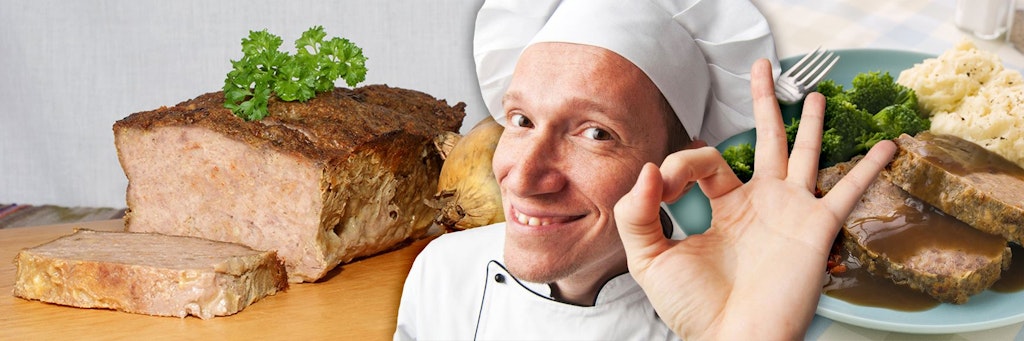 Ein leckerer Hackbraten ist schnell zubereitet, gart im Ofen von ganz allein - und ist mit vielen Beilagen kombinierbar.