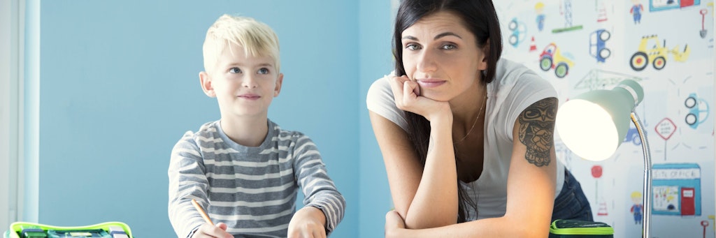 Alleinerziehende und ihre Kinder sind der Studie zufolge sehr viel stärker von Armut bedroht.