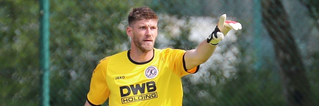 Dimitri Stajila ist mit 2,04 Metern noch zwei Zentimeter größer als Bodo Rudwaleit. 