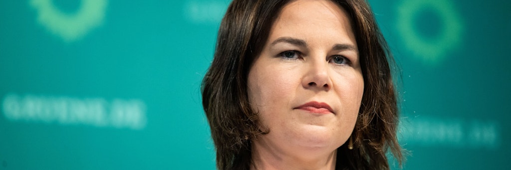 Grünen-Kanzlerkandidatin Annalena Baerbock