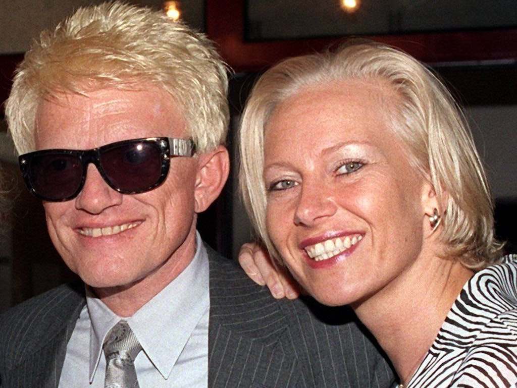 Heino und seine Tochter Petra im Dezember 2000. 