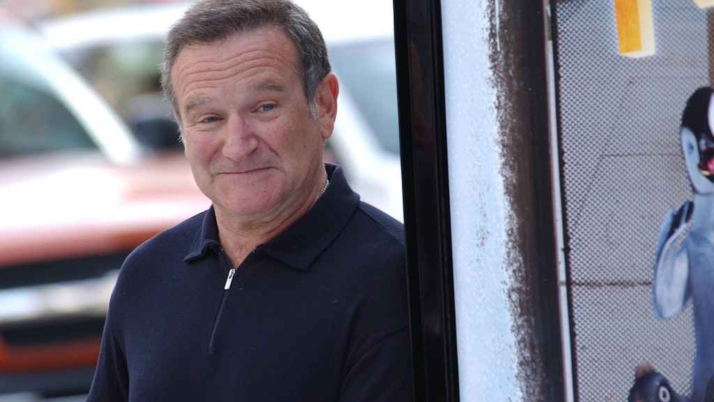Robin Williams beging 2014 mit 63 Jahren Selbstmord.