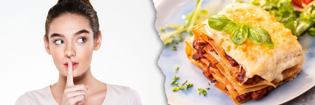 Was steckt wirklich in der Lasagne vom Lieferdienst? Dieses und andere Geheimnisse plaudern Nutzer im Internet aus.