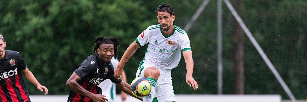 Rani Khedira brachten die Eisernen gegen Nizza mit 1:0 in Führung.