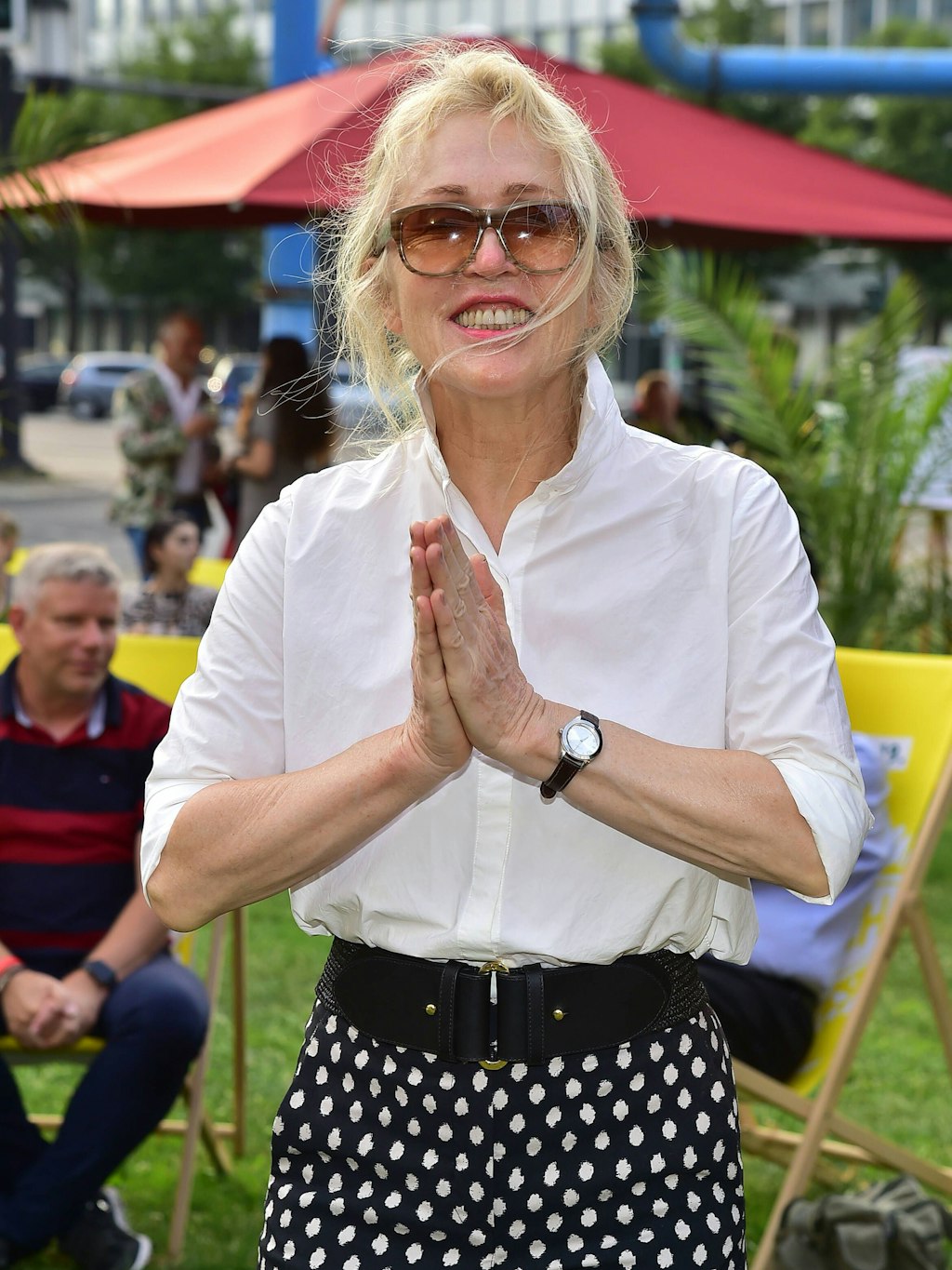 Sängerin Annette Humpe freut sich auf die Thalbach-Premiere.