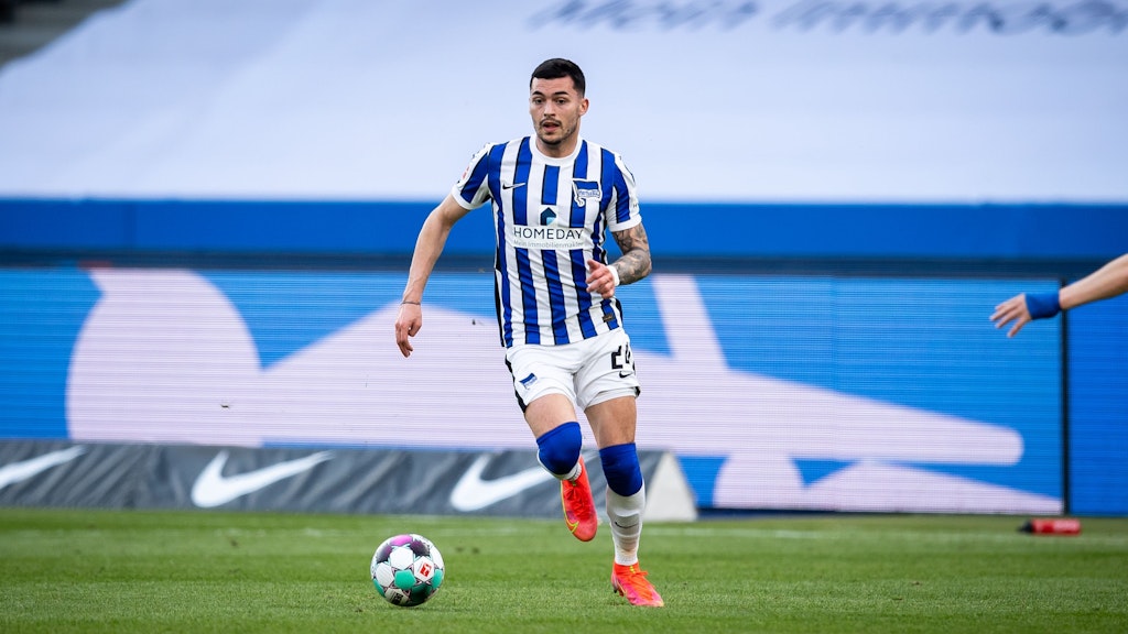 Nemanja Radonjic steht nach seiner Leihe vor einem Wechsel von Olympique Marseille zu Hertha BSC.