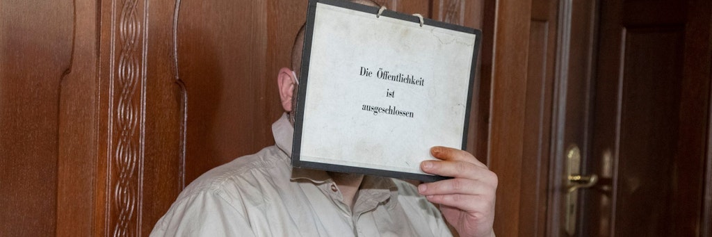 Der Angeklagte Mathias A. (34)