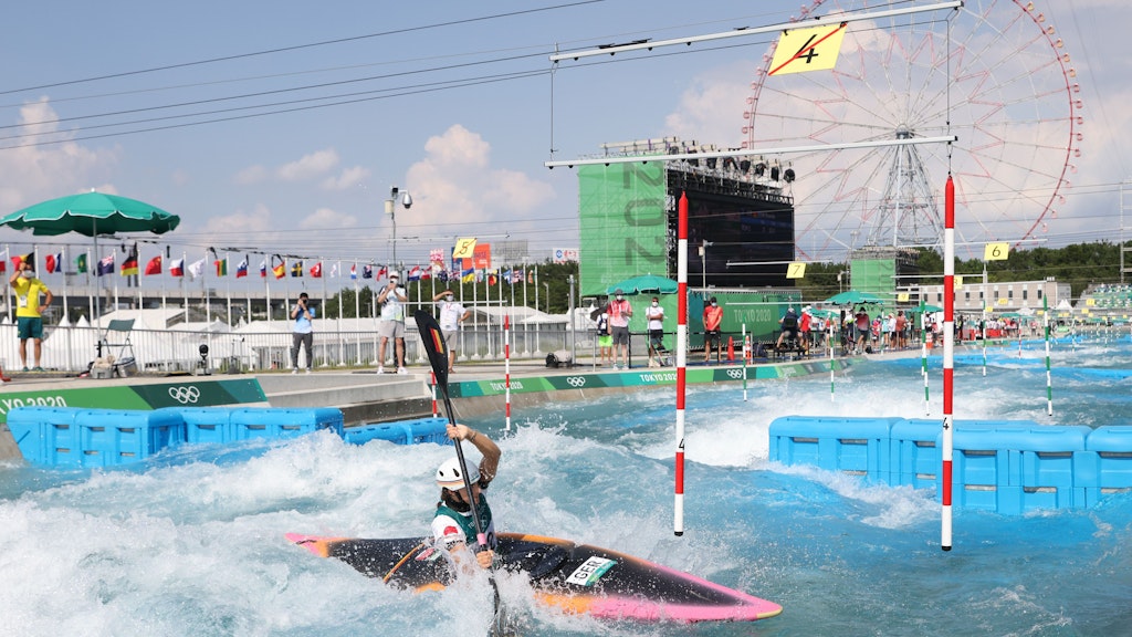 Ricarda Funk aus Deutschland ist Olympiasiegerin.