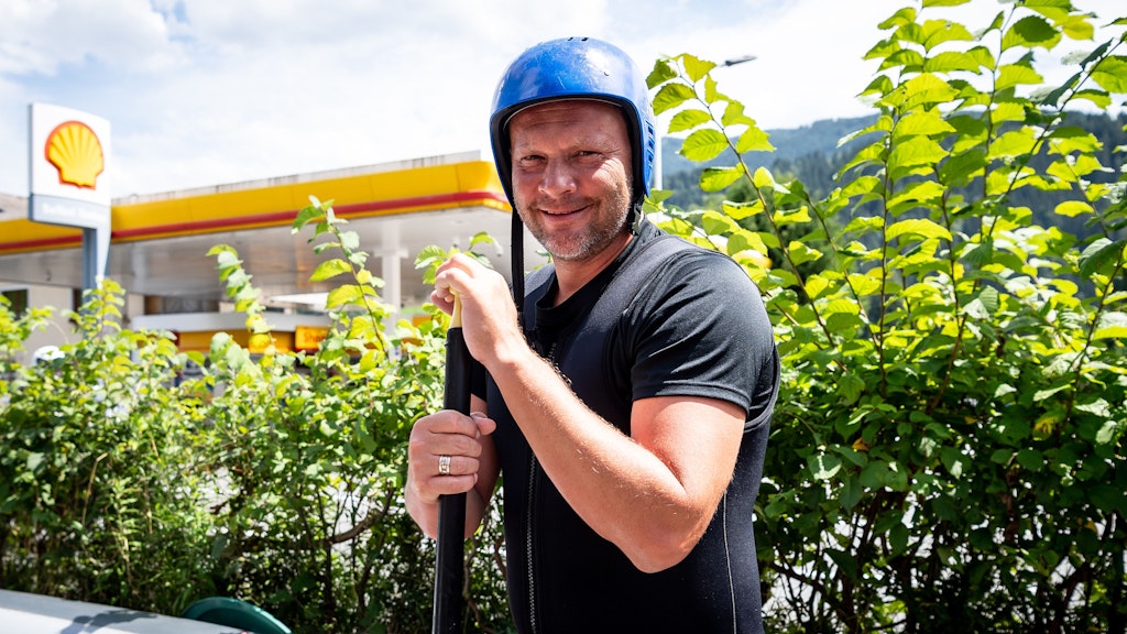 Trainer Pal Dardai stieg auch ins Boot.