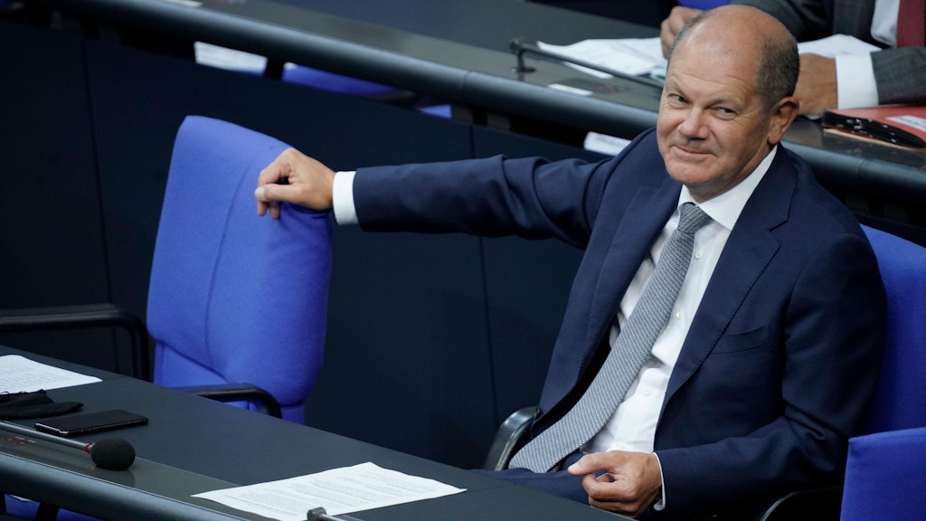 Finanzminister Olaf Scholz (SPD) hängt der Skandal aus seiner Zeit als Erster Bürgermeister Hamburgs an.