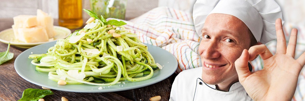 Grünes Pesto schmeckt nach Urlaub in Italien - und ist trotzdem sehr leicht zuzubereiten!