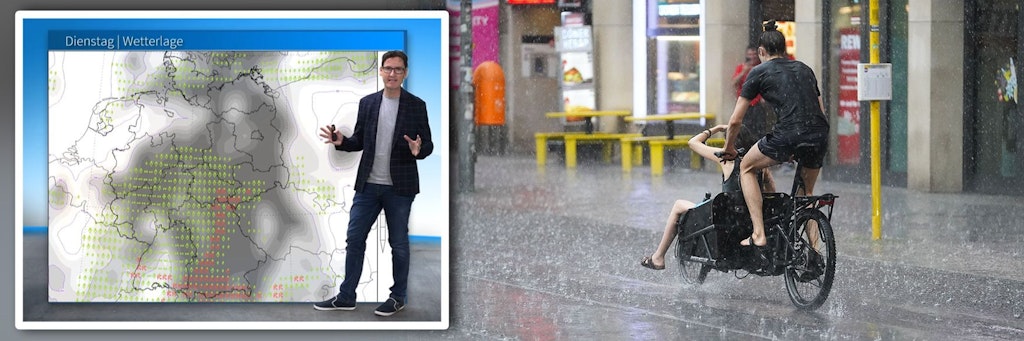 Immer wieder soll es auch im August Regen geben - laut Wetter-Experte Dominik Jung könnte der letzte Sommermonat buchstäblich absaufen.