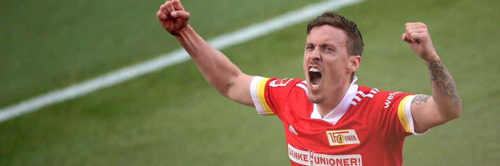 So will Max Kruse auch im Europacup Tore des 1. FC Union bejubeln.