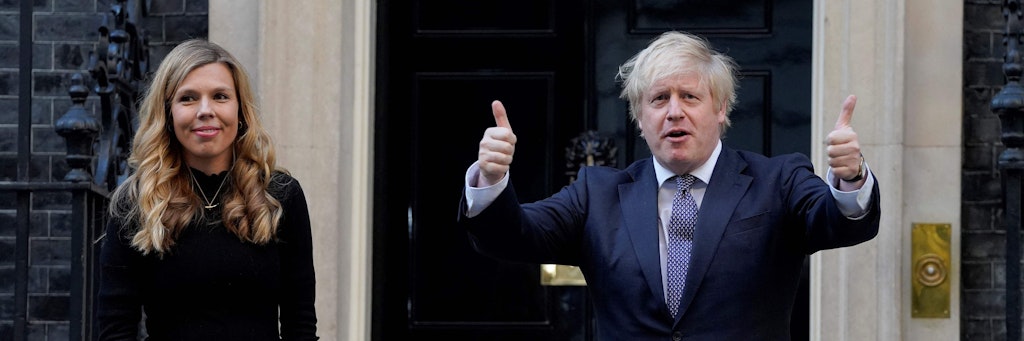 Boris Johnson und seine Carrie werden wieder Eltern.