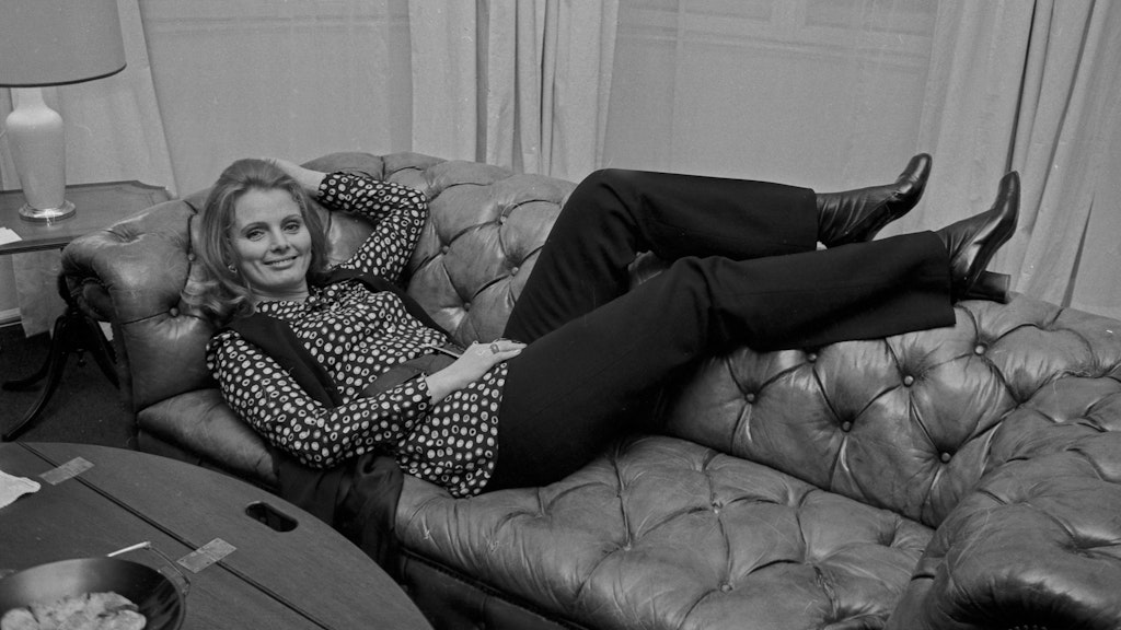 Die Schauspielerin Ruth Maria Kubitschek in den 1960er-Jahren. 