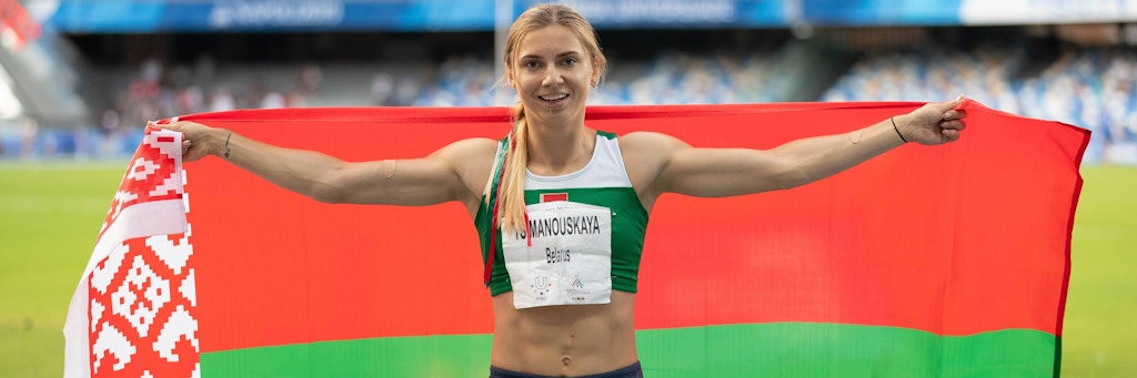 In Tokio bahnt sich ein Skandal um Sprinterin Kristina Timanowskaja (l.) an.