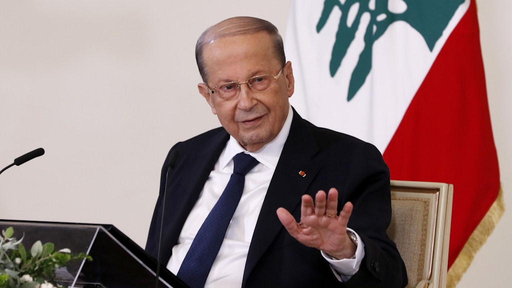 Libanons Präsident Michel Aoun soll die Gefahr gekannt haben, sagt Human Rights Watch.