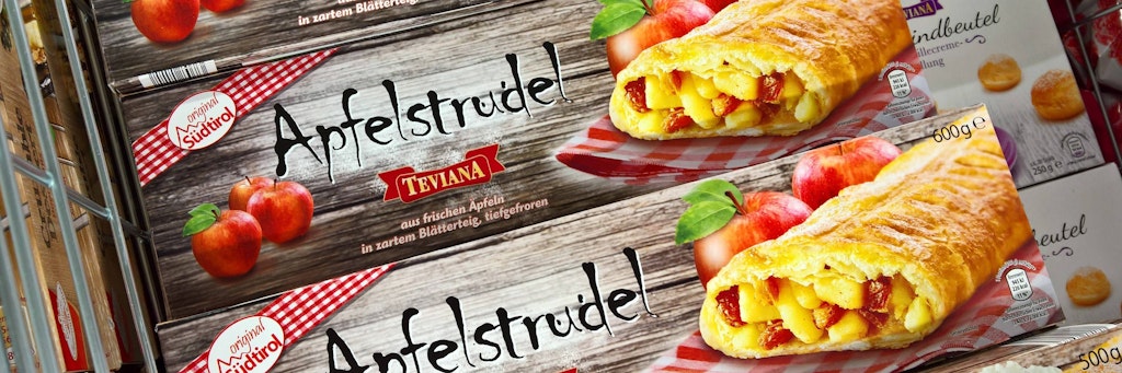 In dieser traurigen Geschichte geht es um ein Pärchen – und einen Apfelstrudel aus dem Tiefkühlregal.